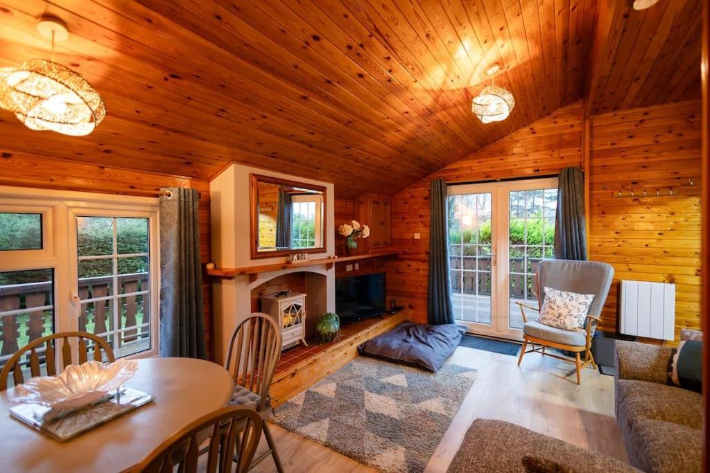 Rural Log Cabin In Snowdonia Near Coed Y Brenin By Seren Short Stays Ffestiniog Exterior foto